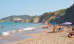Пляж Platja s’Aigua Blanca, Ibiza