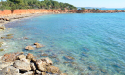 Пляж Sa Caleta, Ibiza