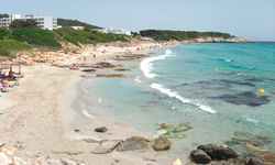 Пляж Sant Tomàs, Menorca