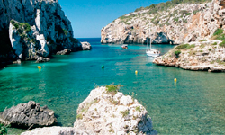 Пляж Cales Coves, Menorca