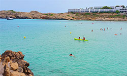 Пляж Cala Pudent, Menorca