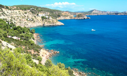 Пляж Cala des Cubells, Ibiza