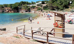 Пляж Cala Gracioneta и Cala Gració, Ibiza