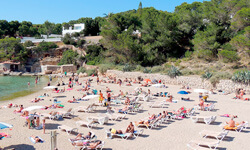 Пляж Cala Gracioneta и Cala Gració, Ibiza