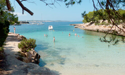 Пляж Cala Gracioneta и Cala Gració, Ibiza