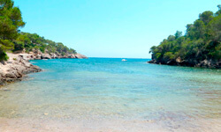 Пляж Cala Mastella, Ibiza