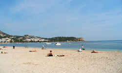 Пляж Cala Talamanca, Ibiza