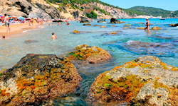 Пляж Platja s’Aigua Blanca, Ibiza