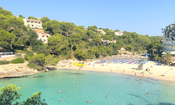 Пляж Cala Santanyí, Mallorca