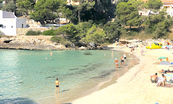 Пляж Cala Santanyí, Mallorca