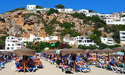 Пляж Cala en Porter, Menorca