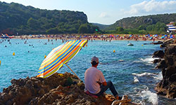 Пляж Cala en Porter, Menorca