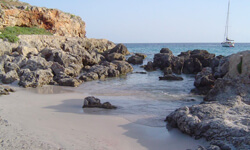 Пляж Cala Escorxada, Menorca