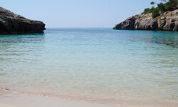 Пляж Cala Fustam, Menorca