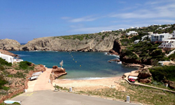 Пляж Cala Morell, Menorca