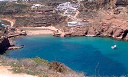 Пляж Cala Morell, Menorca