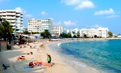 Пляж Santa Eulària, Ibiza