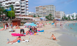 Пляж Santa Eulària, Ibiza