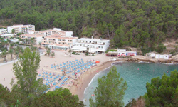 Пляж Port de Sant Miquel, Ibiza