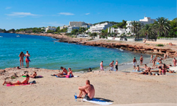 Пляж Port de Sant Miquel, Ibiza