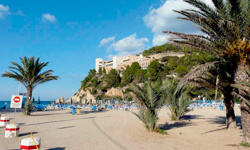 Пляж Port de Sant Miquel, Ibiza