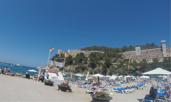 Пляж Port de Sant Miquel, Ibiza