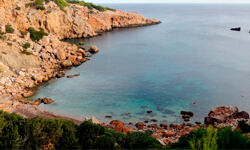 Пляж sa Penya Blanca, Ibiza