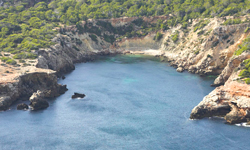 Пляж sa Penya Blanca, Ibiza