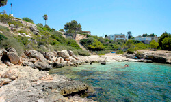 Пляж Caló de ses Lleonardes, Mallorca