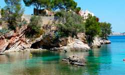 Пляж Es Caló de ses Llises, Mallorca