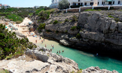 Пляж Cales Piques, Menorca