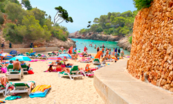 Пляж Caló de ses Egos, Mallorca