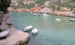 Пляж Es Canutells, Menorca
