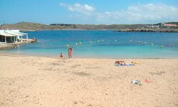 Пляж Na Macaret, Menorca