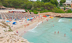 Пляж Cala Domingos, Mallorca