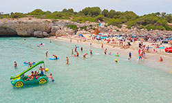 Пляж Cala Domingos, Mallorca