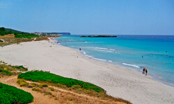 Пляж Platja de Binigaus, Menorca