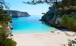 Пляж Platja de Macarelleta, Menorca