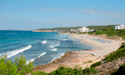 Пляж Sant Tomàs, Menorca