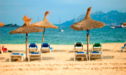 Пляж Platja del Port de Pollença, Mallorca