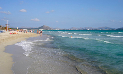 Пляж Platja de Muro - Es Capellans, Mallorca