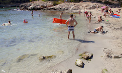 Пляж Caló de sa Barca Trencada, Mallorca