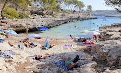 Пляж Caló d’es Burgit, Mallorca