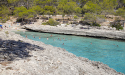 Пляж Caló d’es Burgit, Mallorca