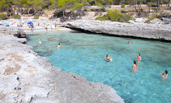 Пляж Caló d’es Burgit, Mallorca