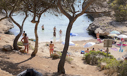Пляж Caló d’es Burgit, Mallorca