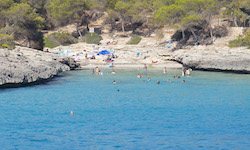 Пляж Caló d’es Burgit, Mallorca