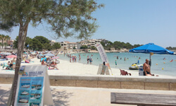 Пляж Platja d’es Port, Mallorca