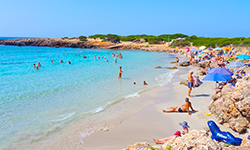 Пляж Platja de Son Xoriguer, Menorca