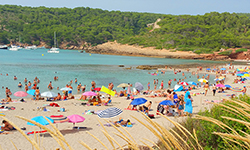 Пляж Platja des Tancats, Menorca